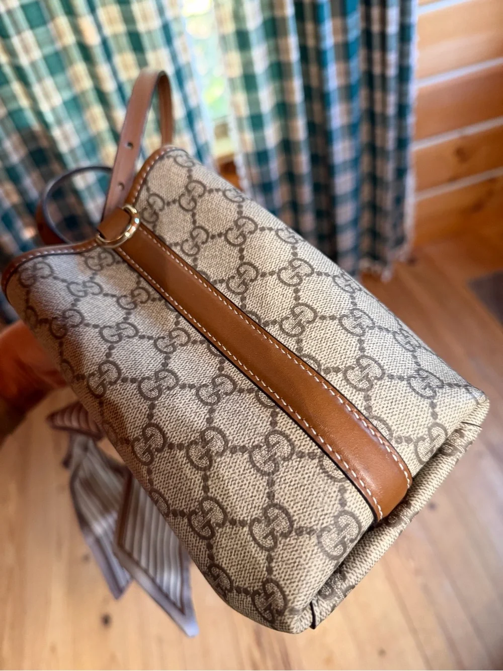 Gucci Medium Emblem Tote
